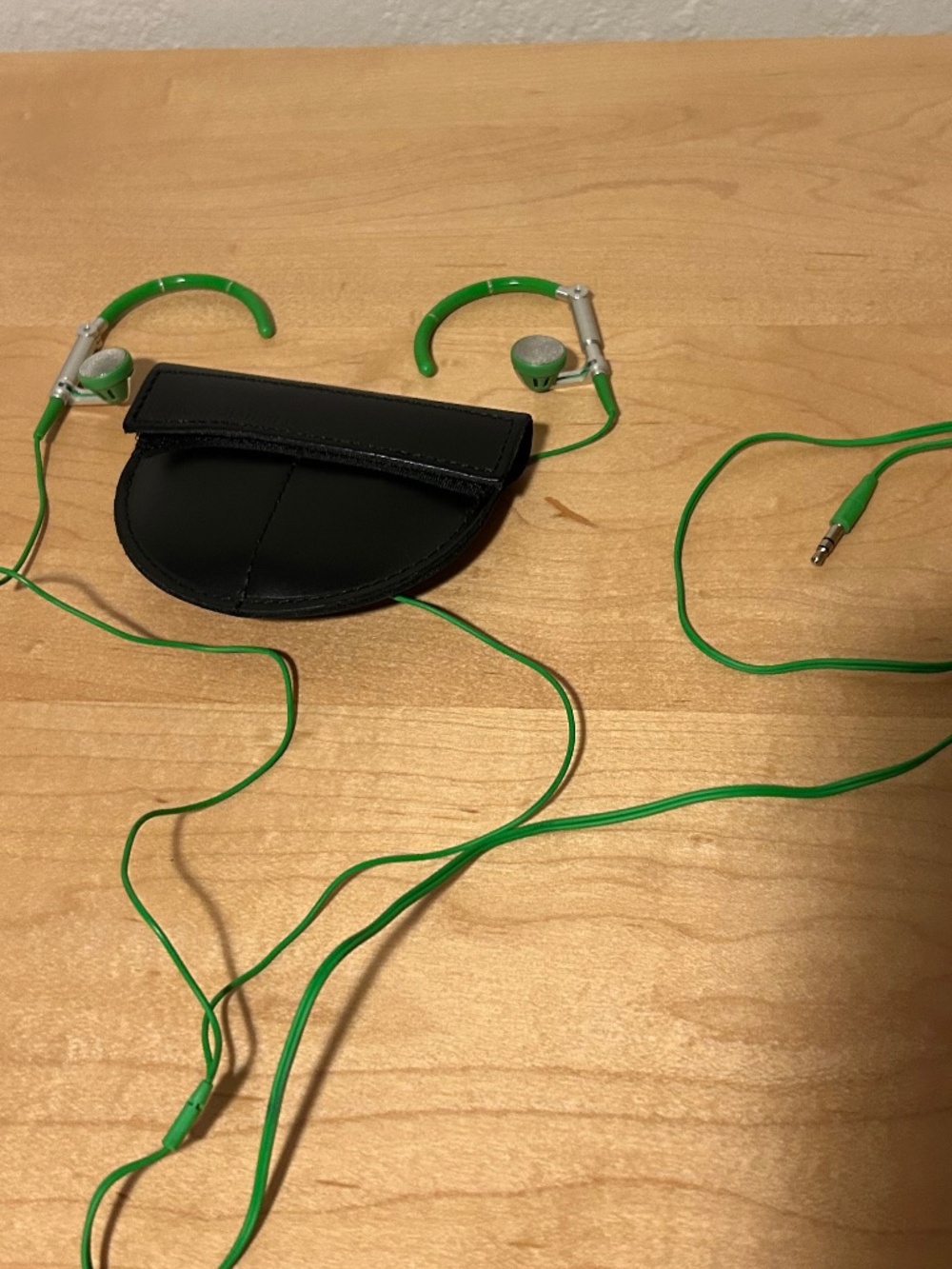 Bang & Olufsen Ear-hook In-Ear Wired Headphones 3.5mm Green Silver